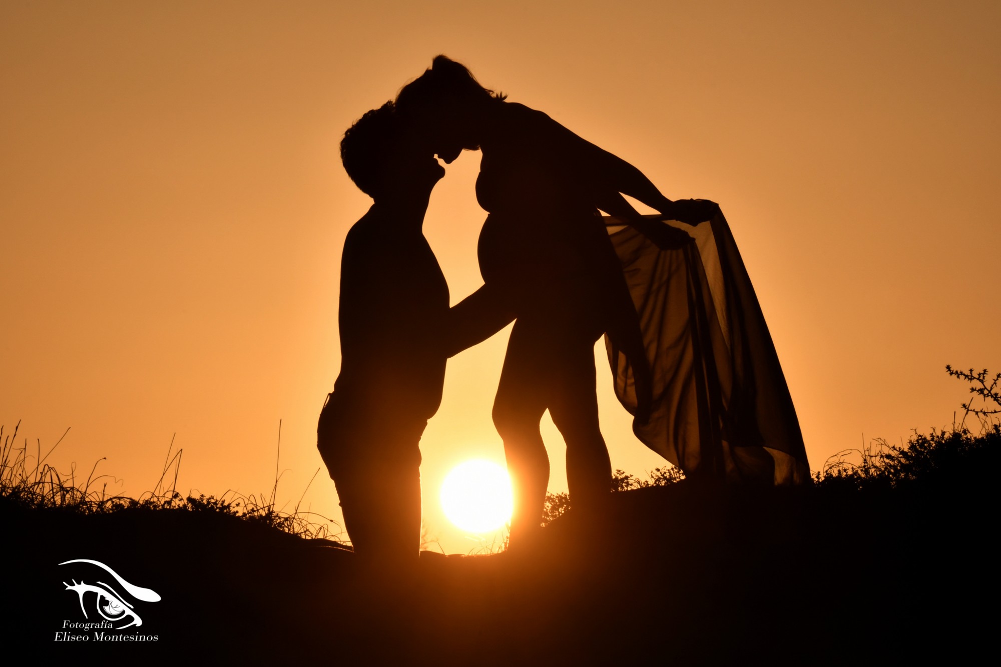 fotografía profesional de embarazo