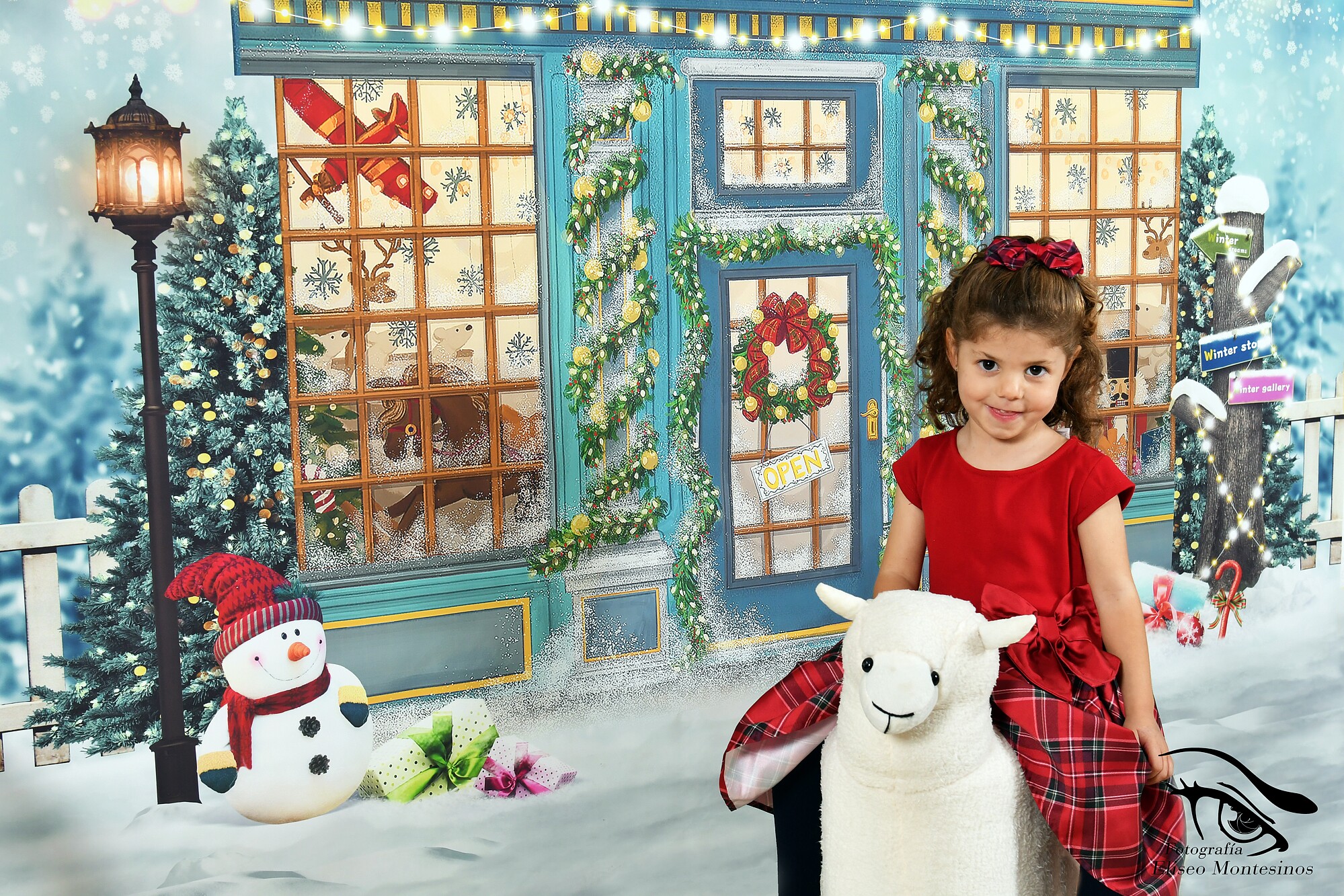 Fotografía de navidad para niños